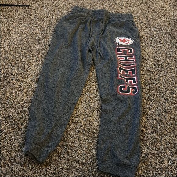 NFL Pants - NFL CHIEFS women’s apparel grey sweatpants